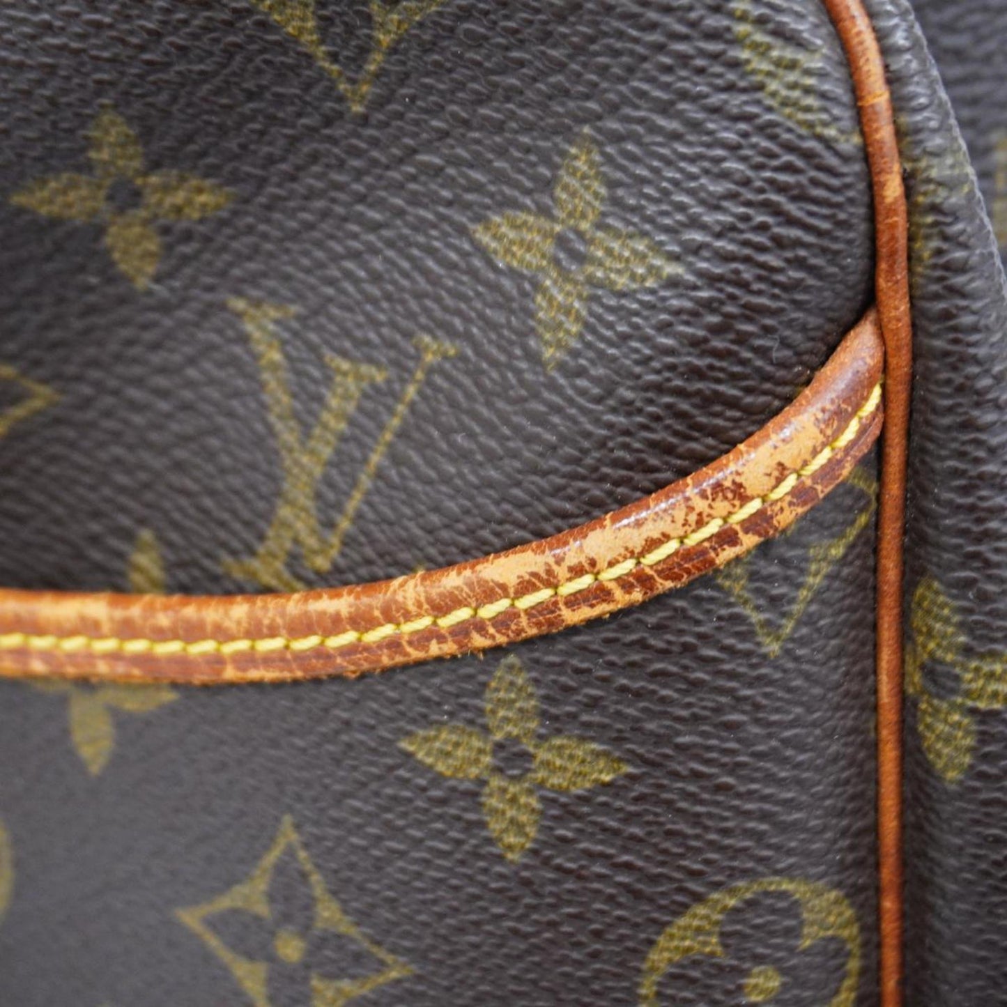 Louis Vuitton Deauville, Brown, Canvas, handbag