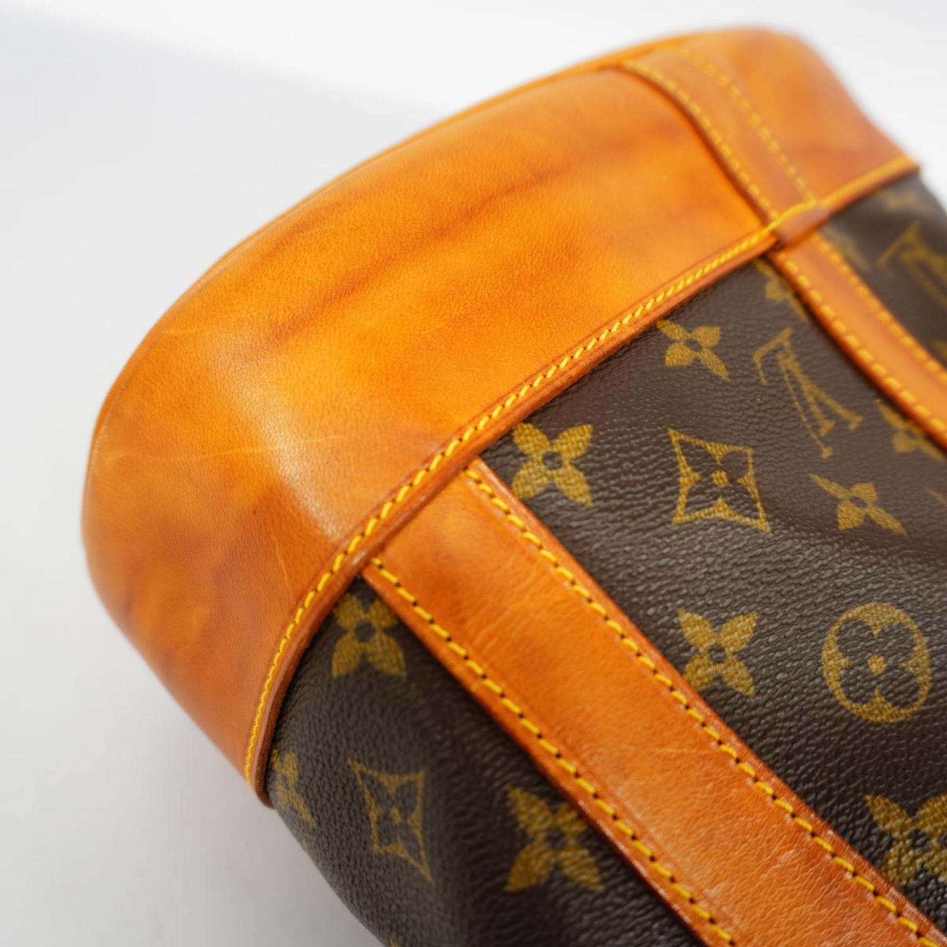 Louis Vuitton Randonnée, Brown, Canvas, shoulder