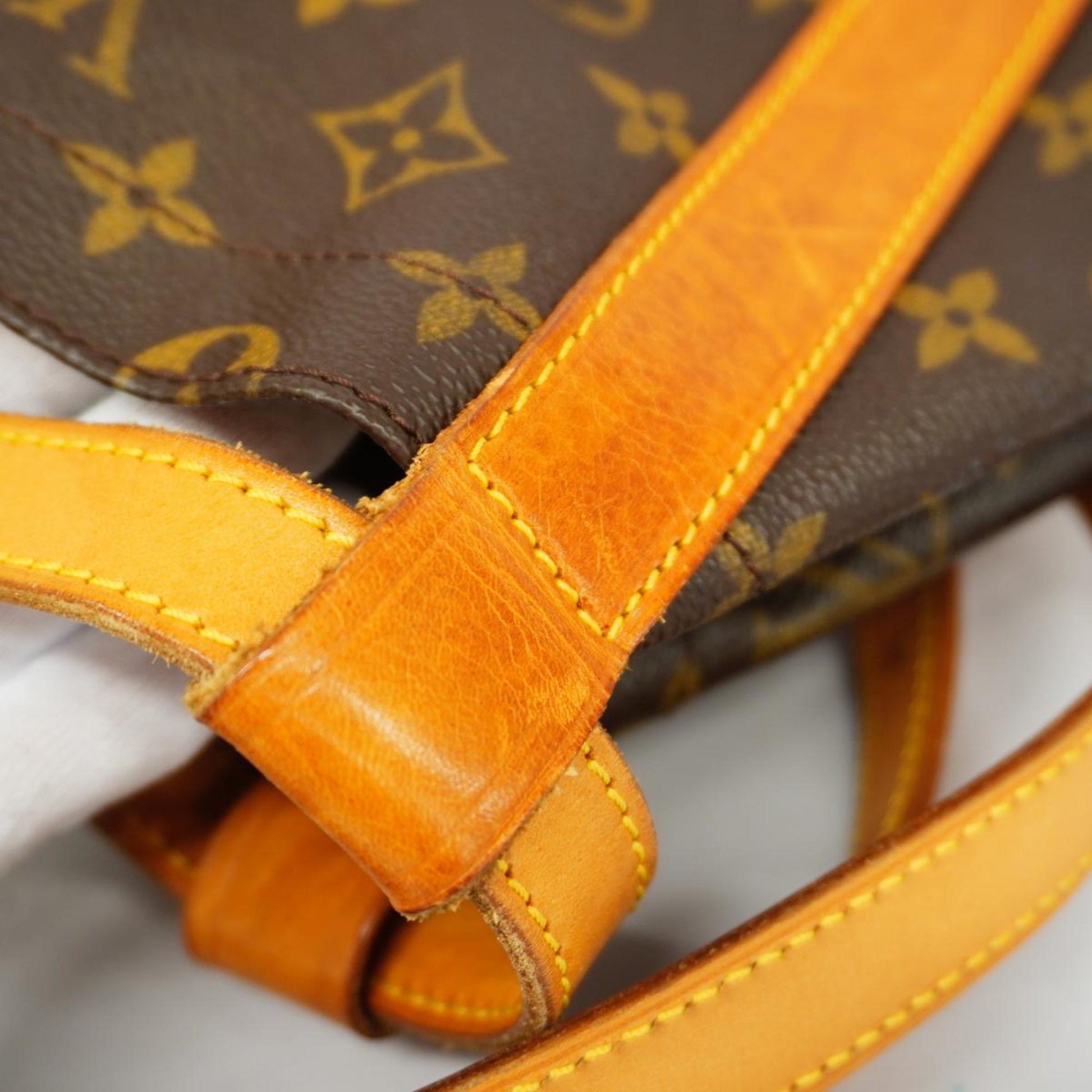 Louis Vuitton Randonnée, Brown, Canvas, shoulder