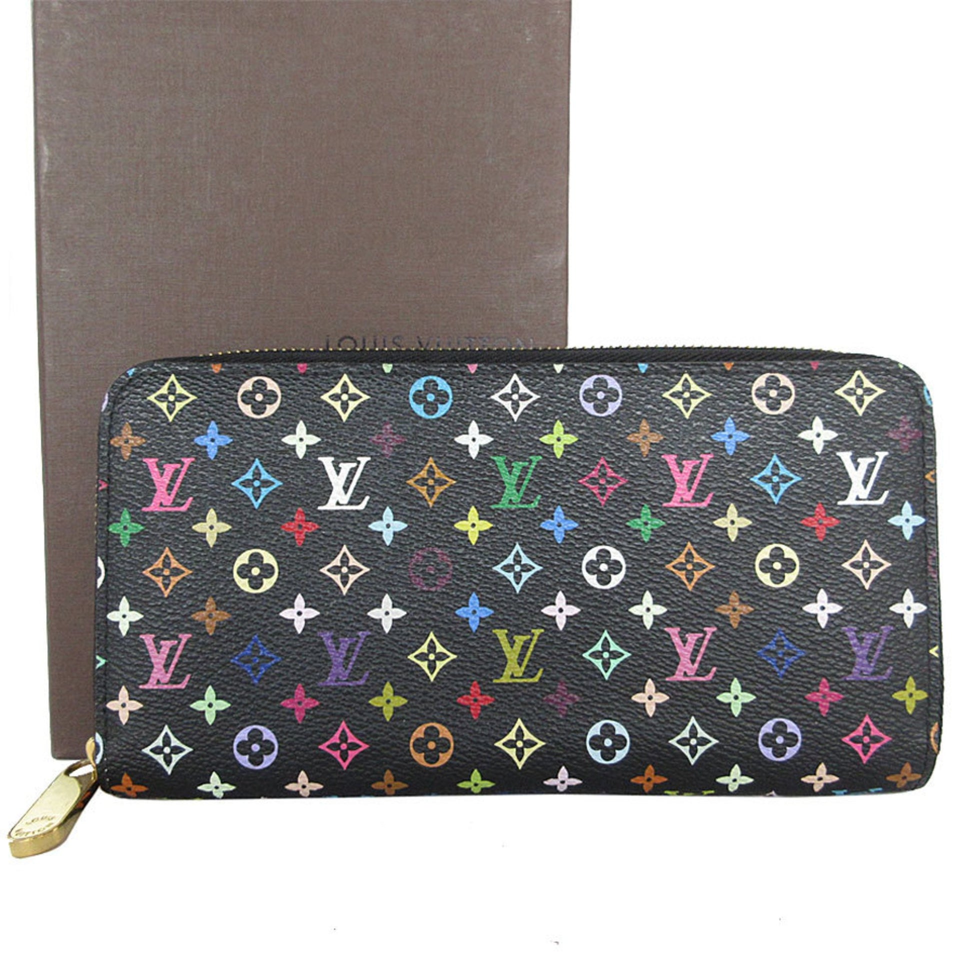 Louis Vuitton Zippy wallet, Multicolour, Canvas, wallet