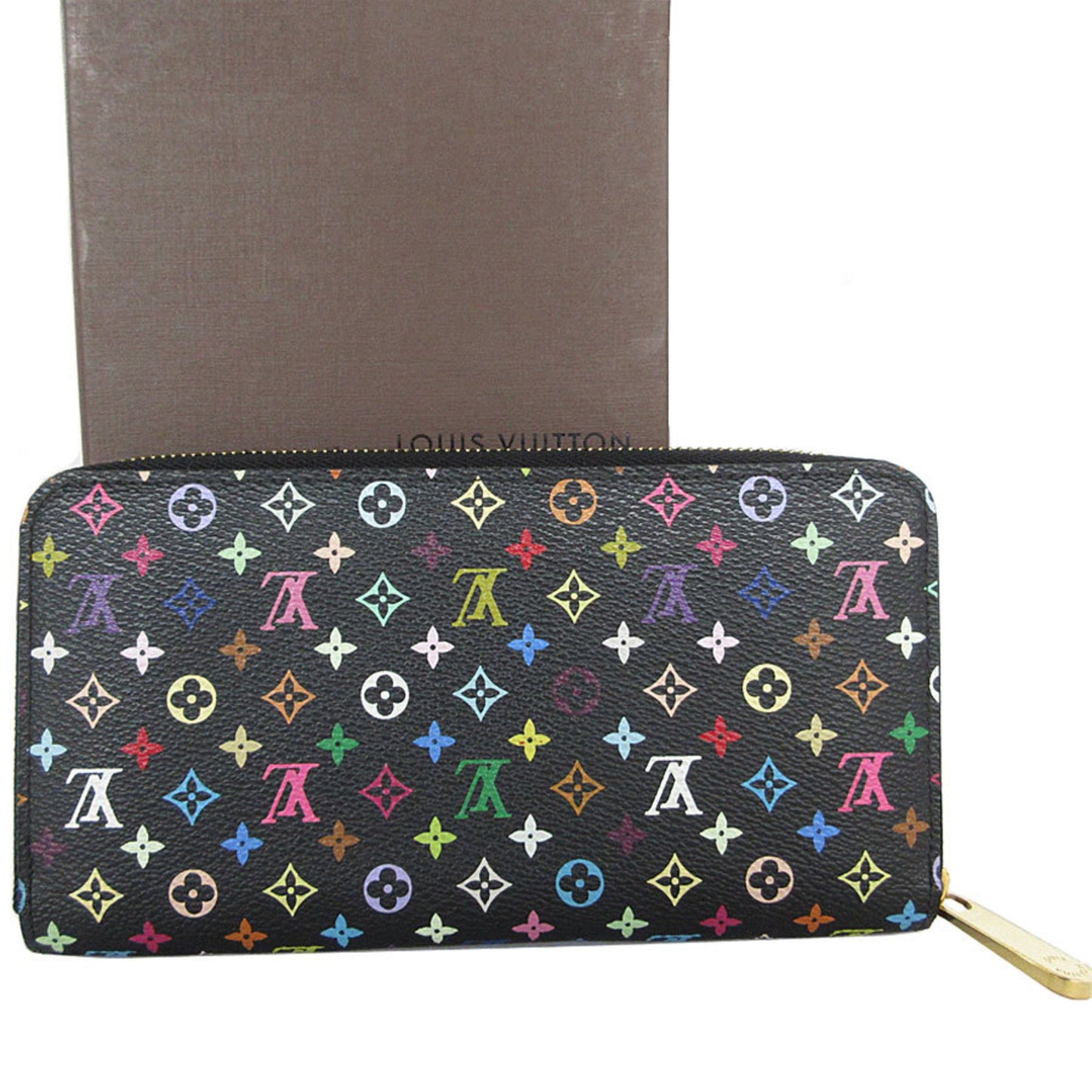 Louis Vuitton Zippy wallet, Multicolour, Canvas, wallet