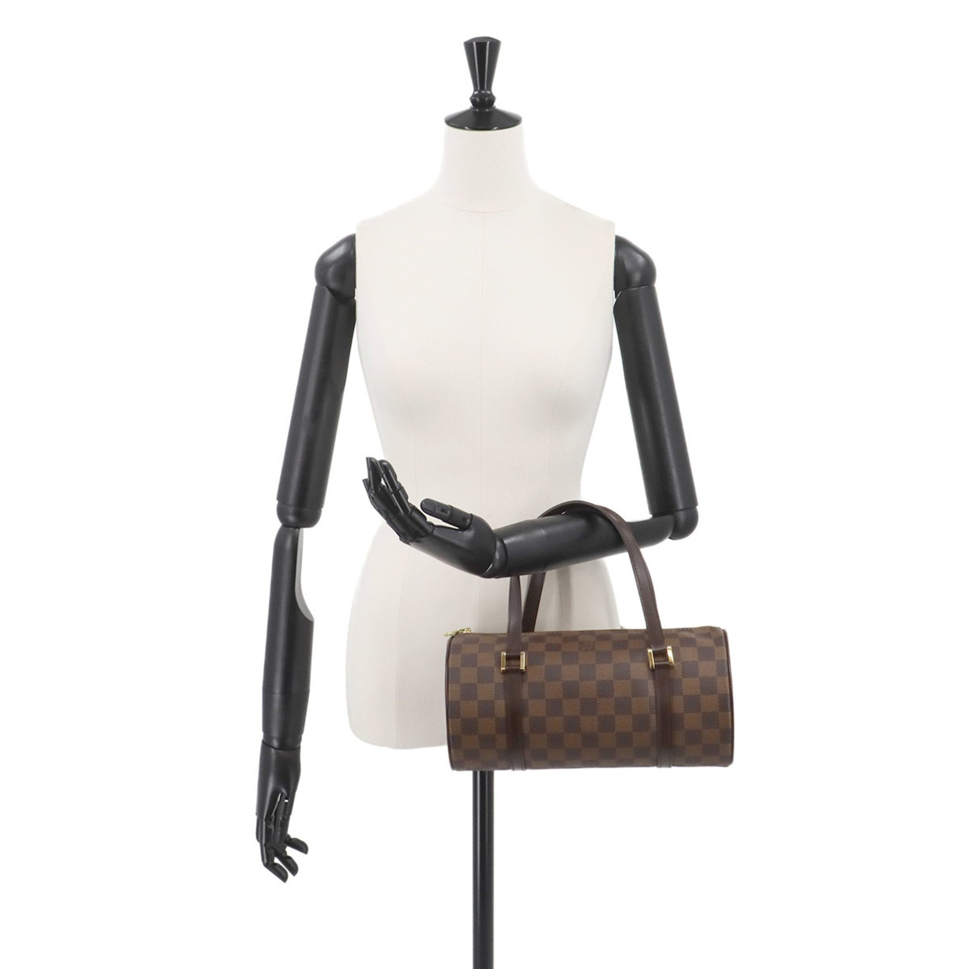 Louis Vuitton Papillon, Brown, Canvas, handbag