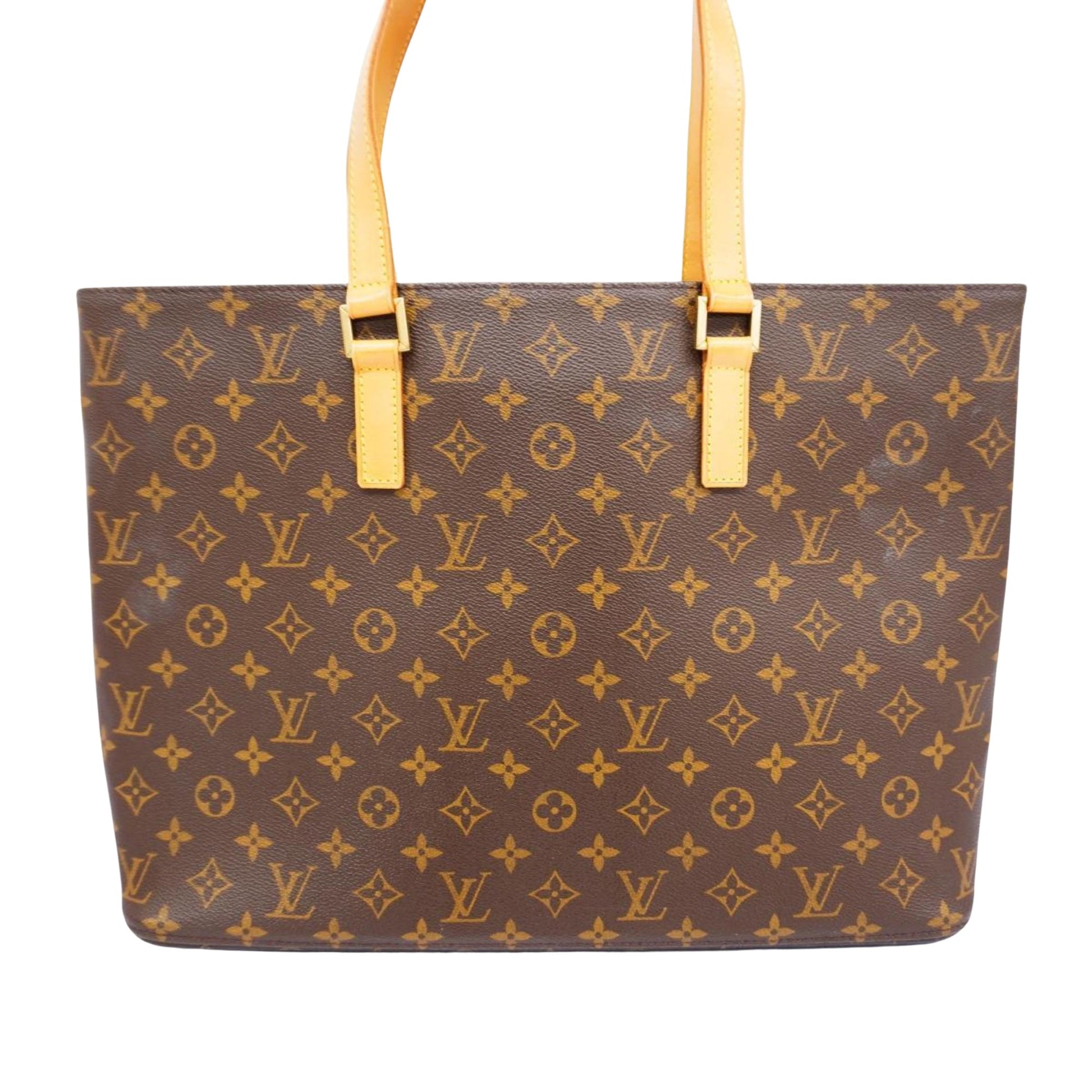 Louis Vuitton Luco, Brown, Canvas, tote