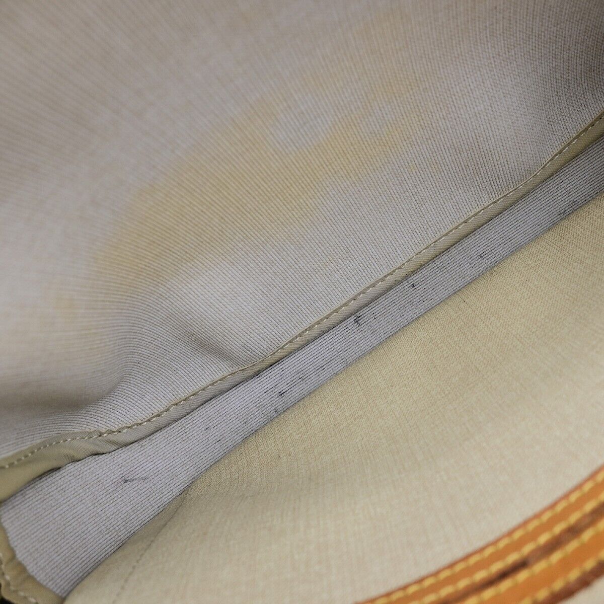 Louis Vuitton Reporter pm, Brown, Canvas, shoulder