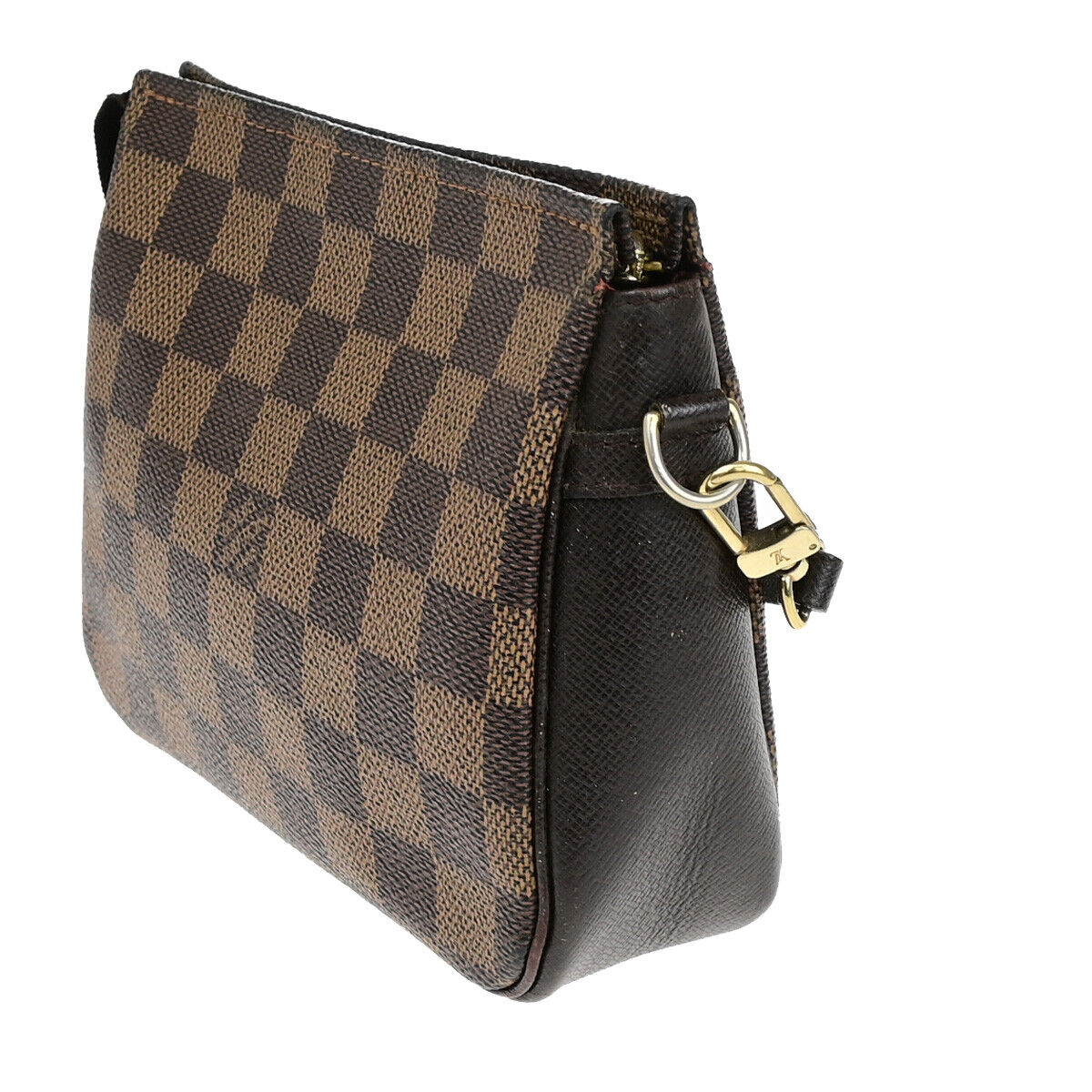 Louis Vuitton Trousse makeup, Brown, Canvas, clutch