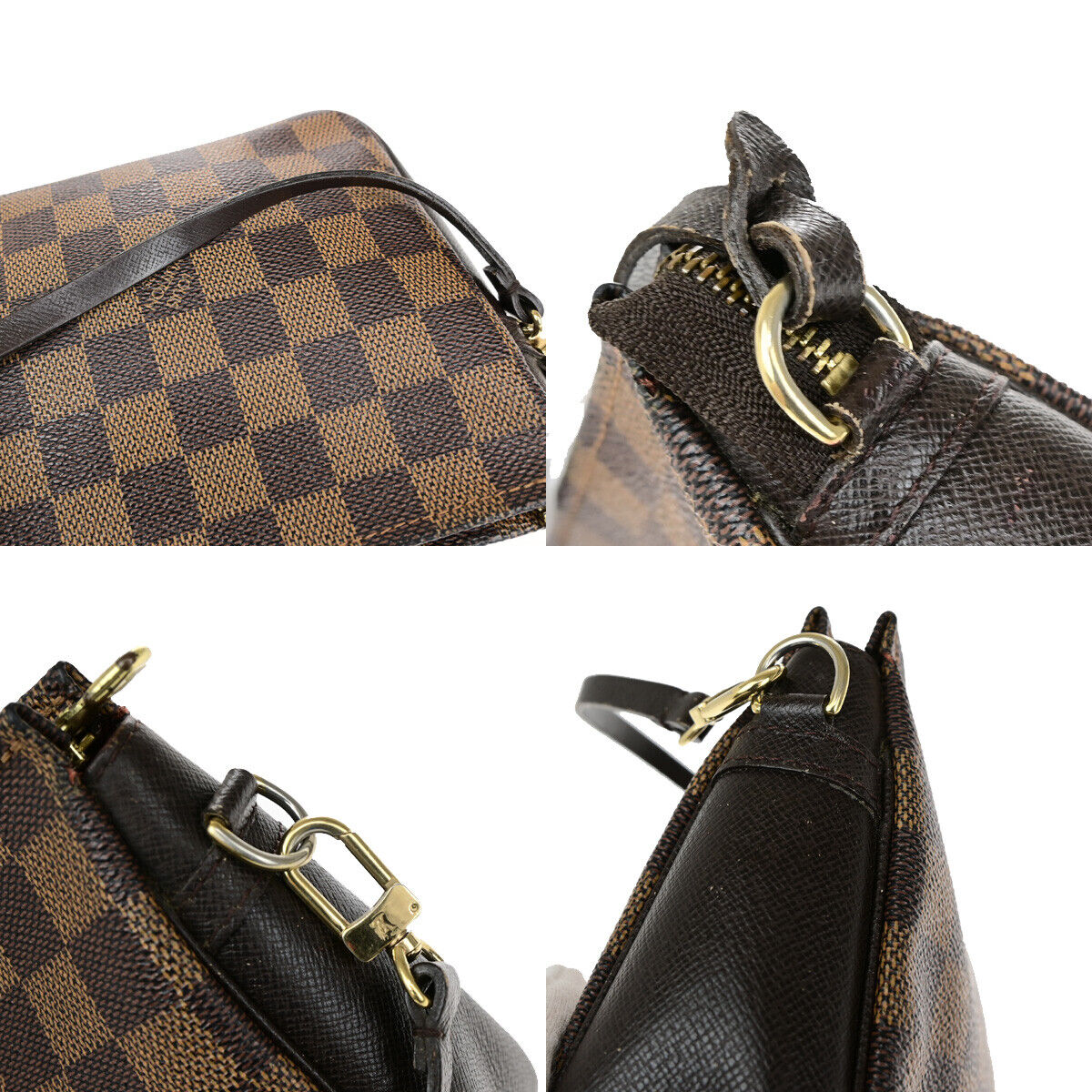 Louis Vuitton Trousse makeup, Brown, Canvas, clutch