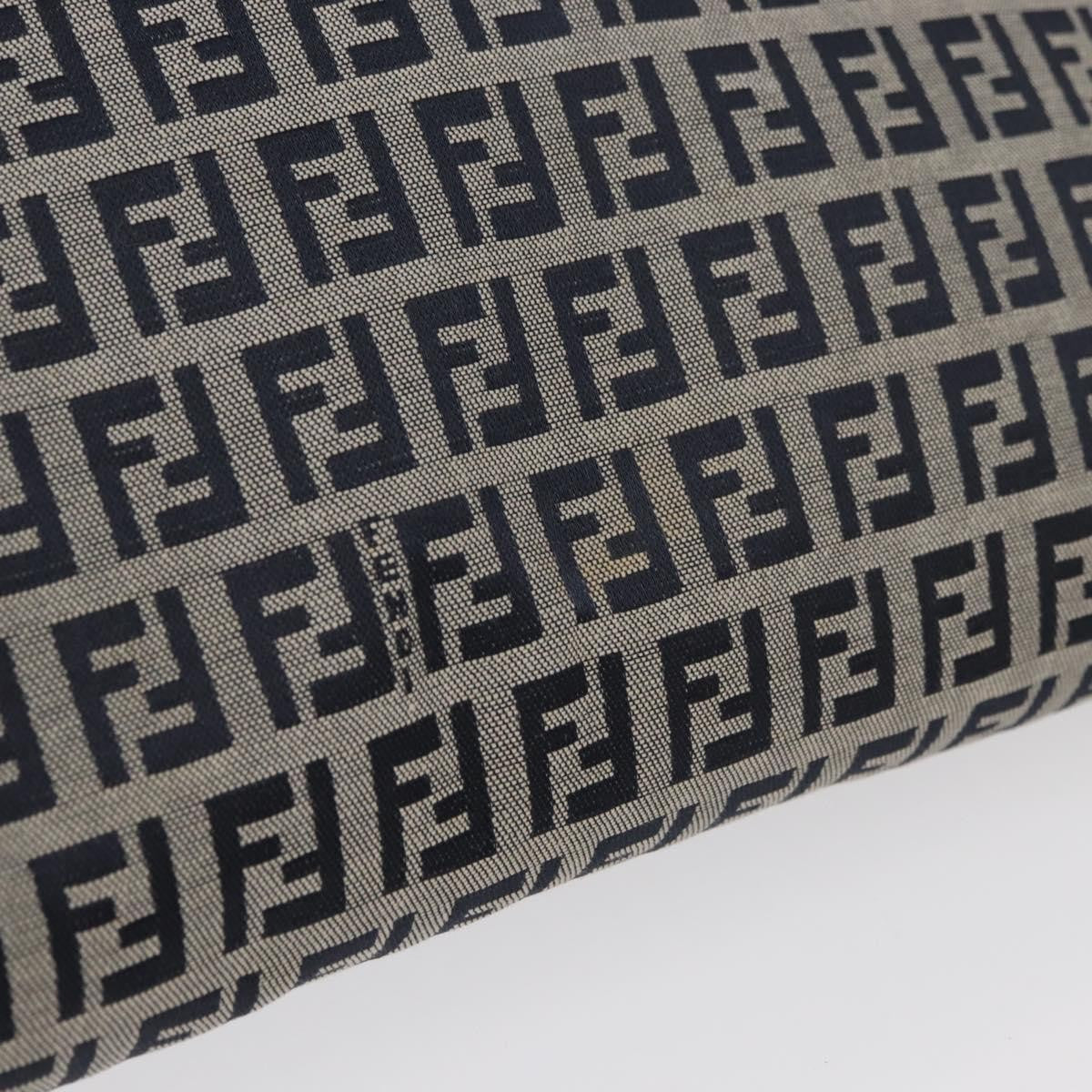 Fendi Baguette Zucchino Canvas, Navy, Canvas, Handbag