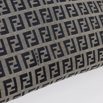 Fendi Baguette Zucchino Canvas, Navy, Canvas, Handbag