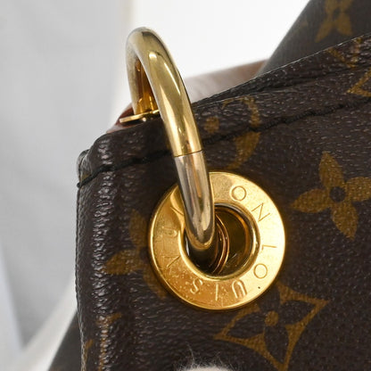 Louis Vuitton Artsy Monogram Canvas, Brown, Canvas, Handbag