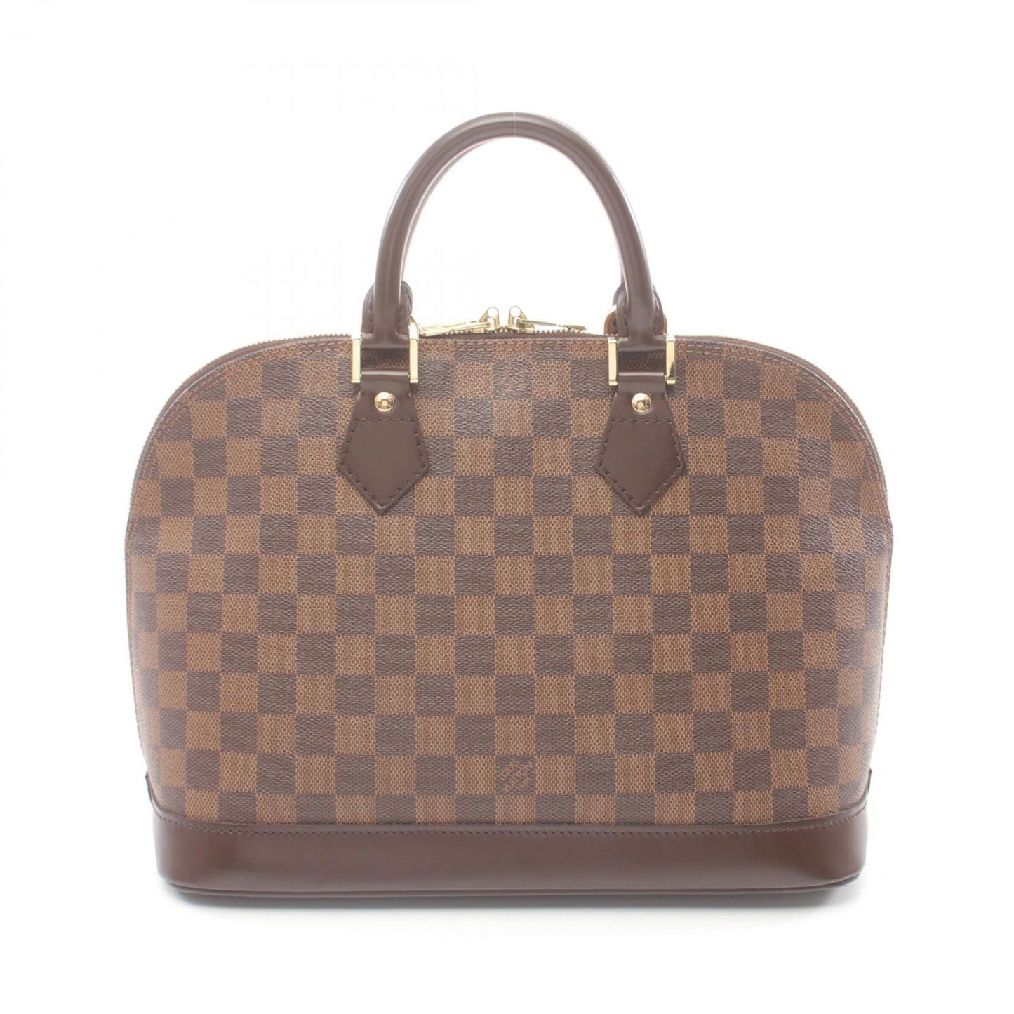 Louis Vuitton Alma, Brown, Canvas, handbag