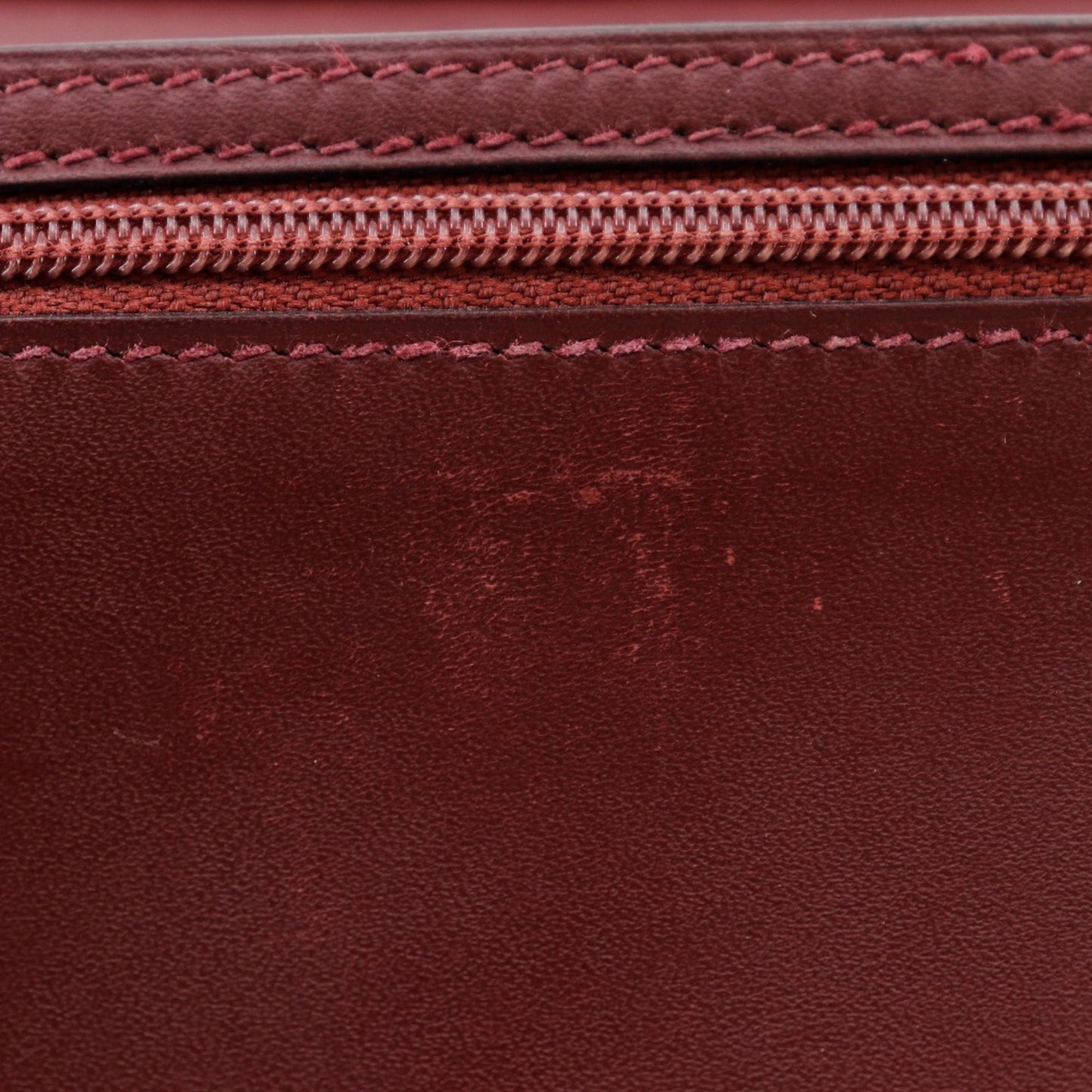 Hermès Béarn, Burgundy, Leather, wallet