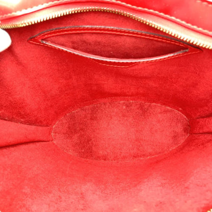 Louis Vuitton Saint Jacques, Red, Leather, shoulder