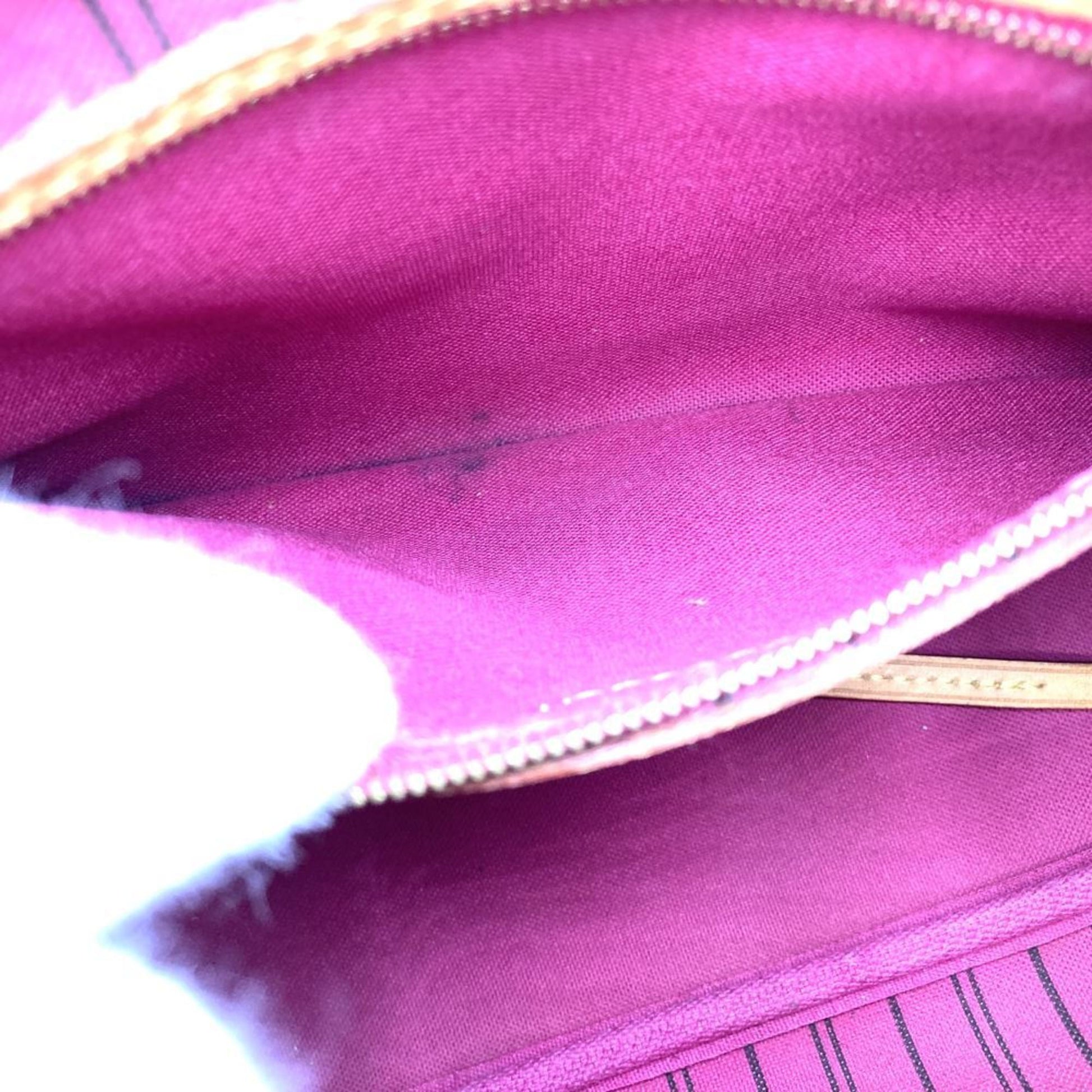 Louis Vuitton Neverfull PM, Brown, Canvas, tote