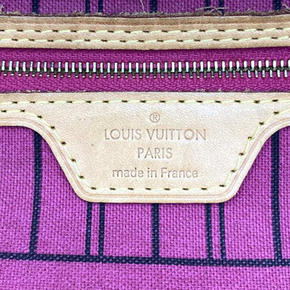 Louis Vuitton Neverfull PM, Brown, Canvas, tote