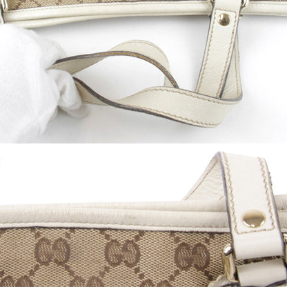 Gucci, Beige, Canvas, tote