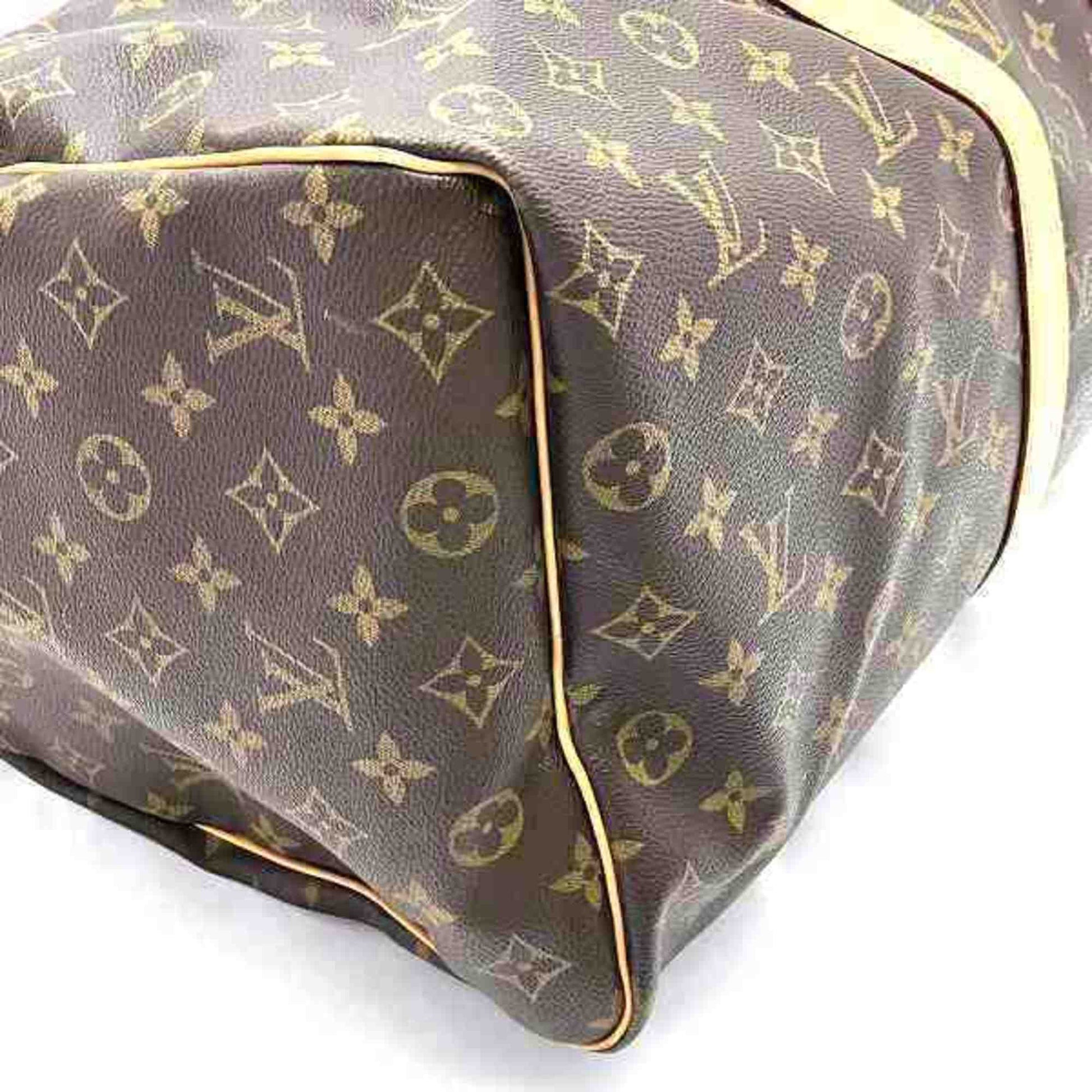 Louis Vuitton Keepall 50, Brown, Canvas, travel