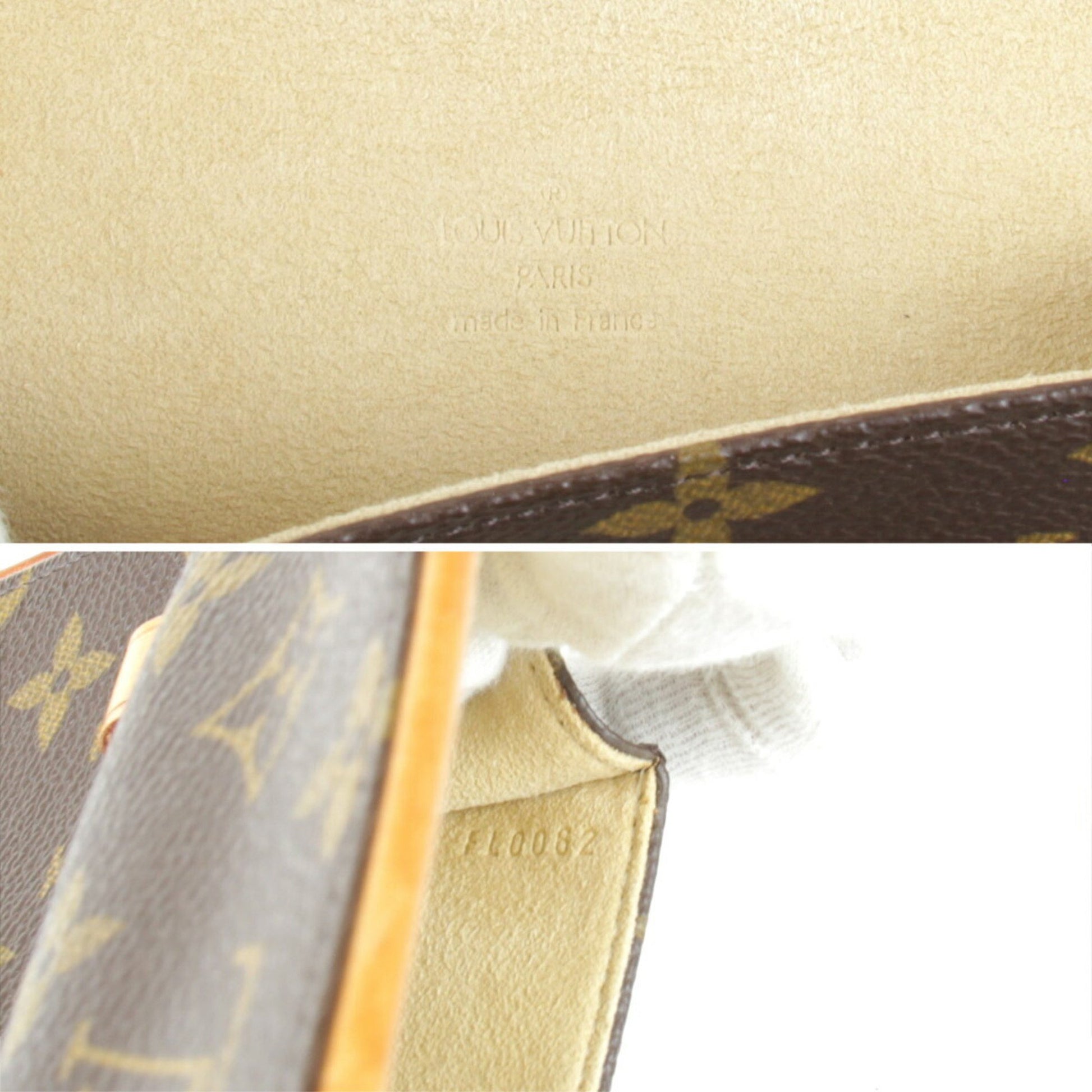 Louis Vuitton Florentine, Brown, Canvas, clutch