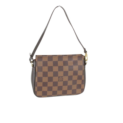 Louis Vuitton Trousse makeup, Brown, Canvas, clutch