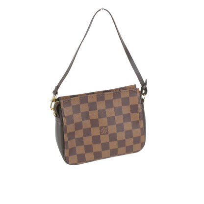 Louis Vuitton Trousse makeup, Brown, Canvas, clutch