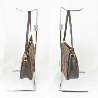 Louis Vuitton Trousse makeup, Brown, Canvas, clutch
