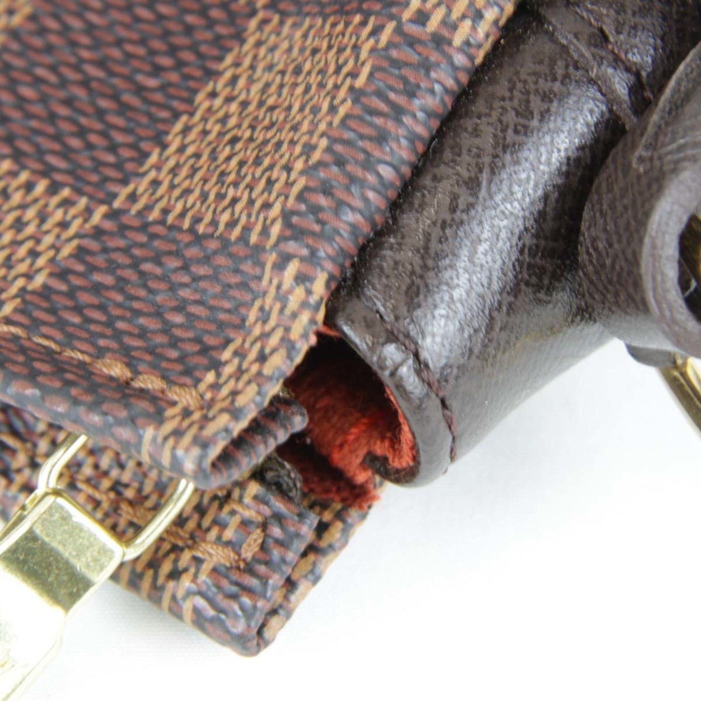 Louis Vuitton Trousse makeup, Brown, Canvas, clutch