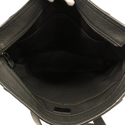 Louis Vuitton Christopher, Black, Leather, tote