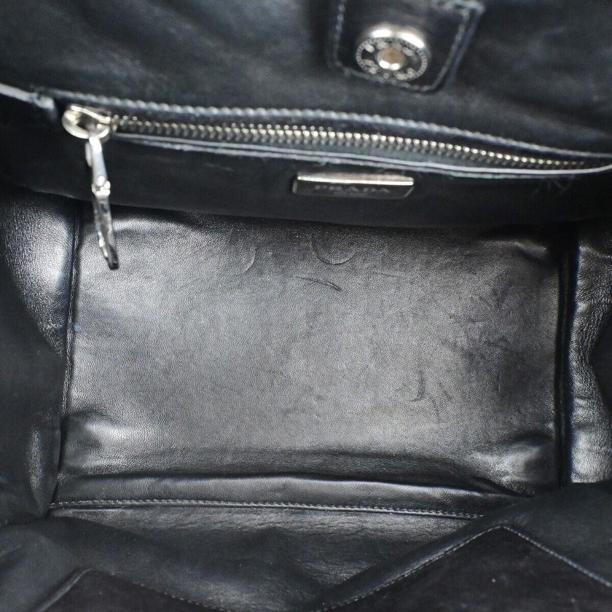 Prada Galleria, Black, Leather, handbag