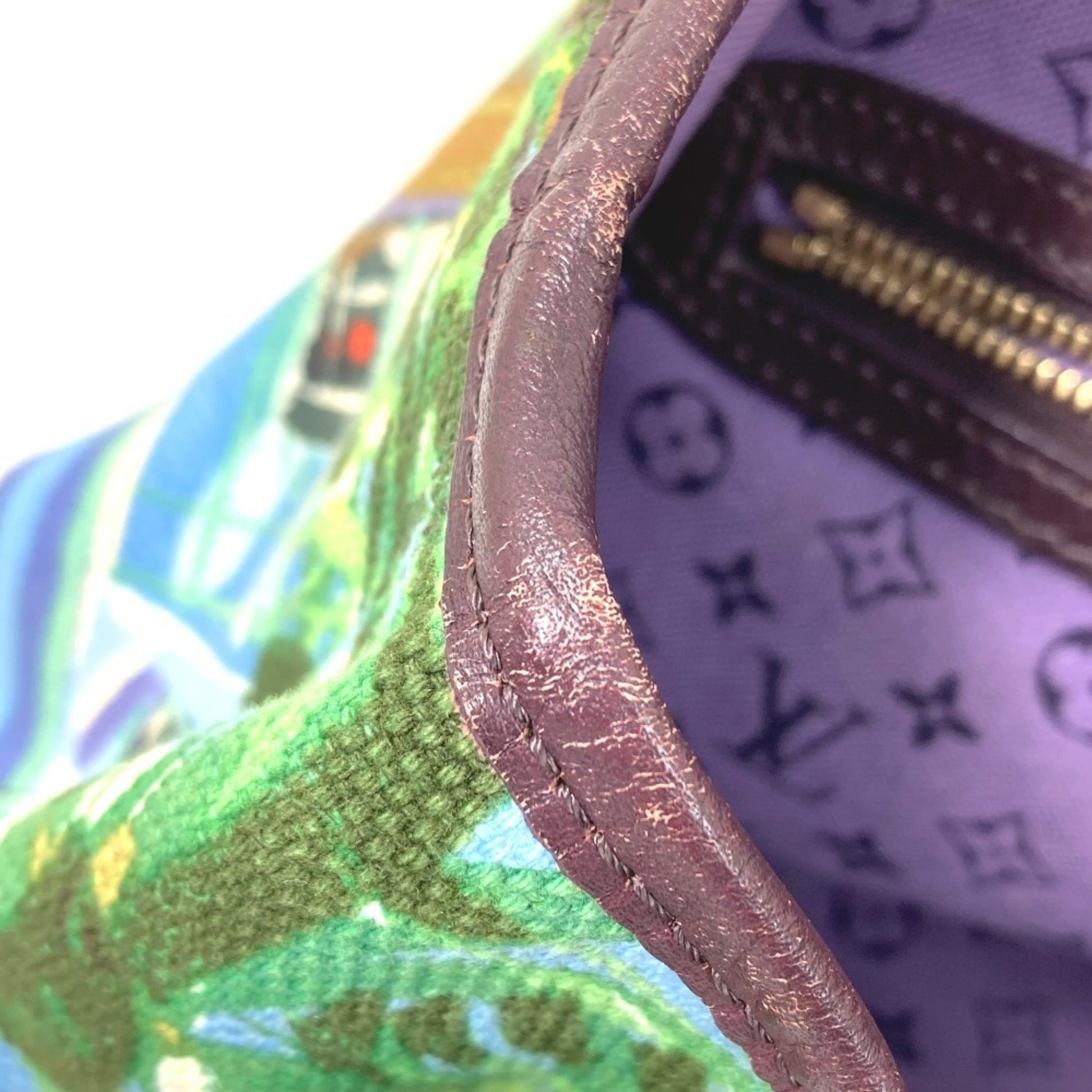 Louis Vuitton Ailleurs Cabas, Multicolour, Canvas, tote