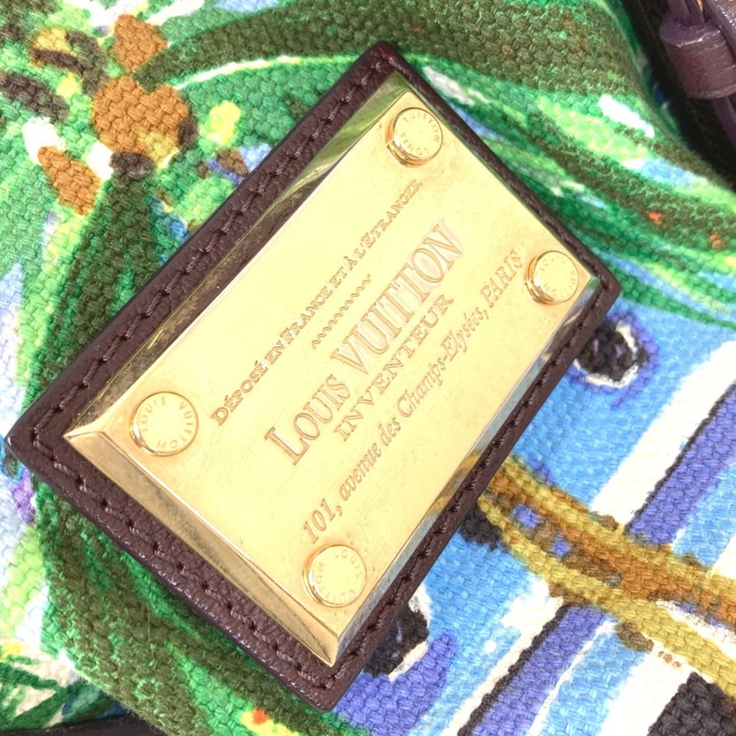 Louis Vuitton Ailleurs Cabas, Multicolour, Canvas, tote