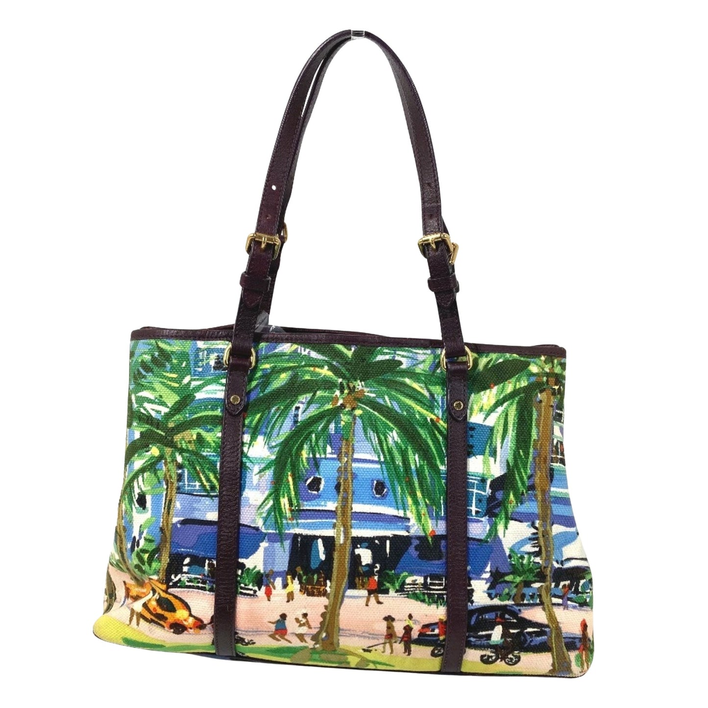 Louis Vuitton Ailleurs Cabas, Multicolour, Canvas, tote
