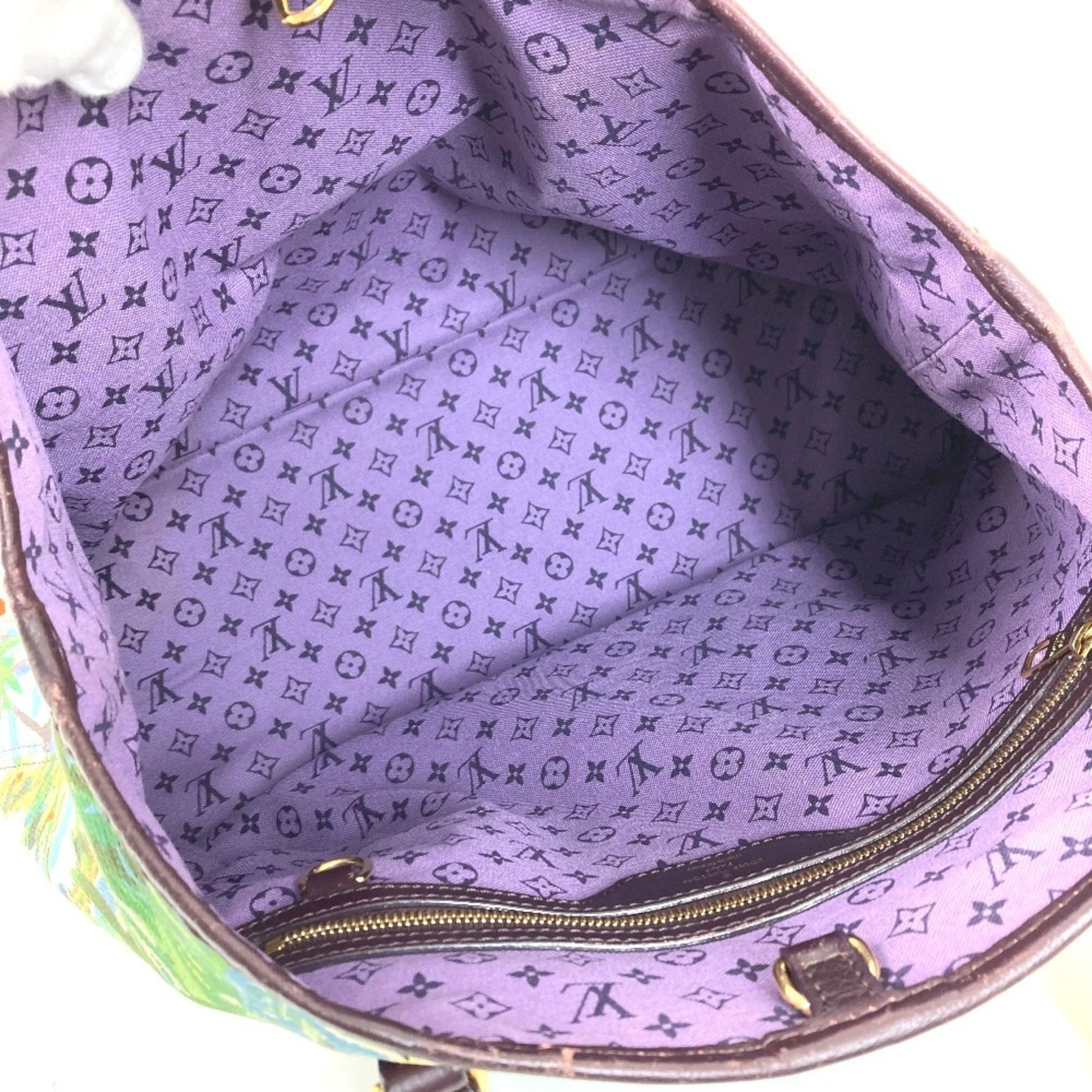 Louis Vuitton Ailleurs Cabas, Multicolour, Canvas, tote