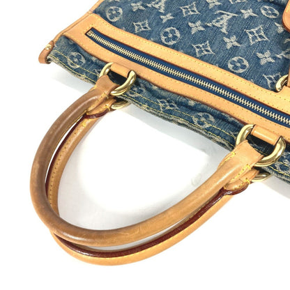 Louis Vuitton Sac Plat, Blue, Denim - Jeans, handbag
