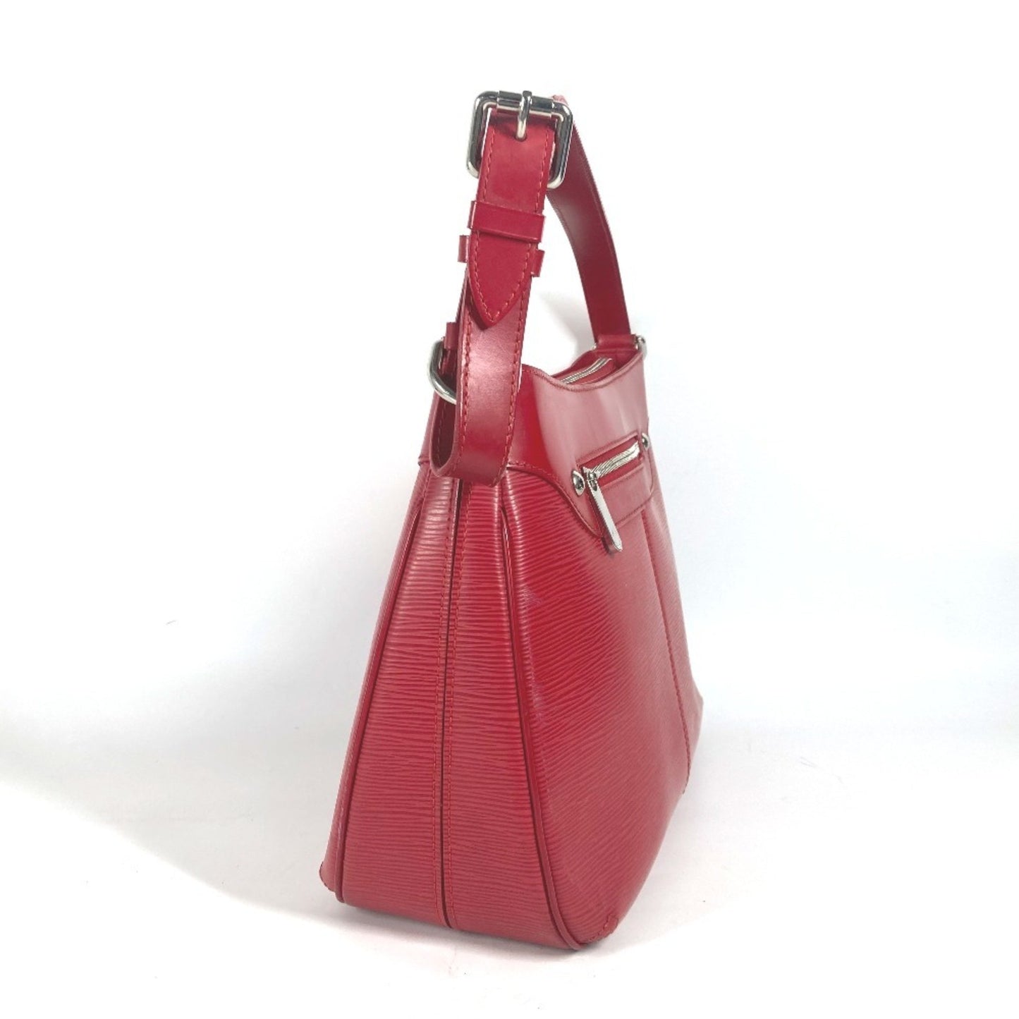 Louis Vuitton Turenne, Red, Leather, shoulder