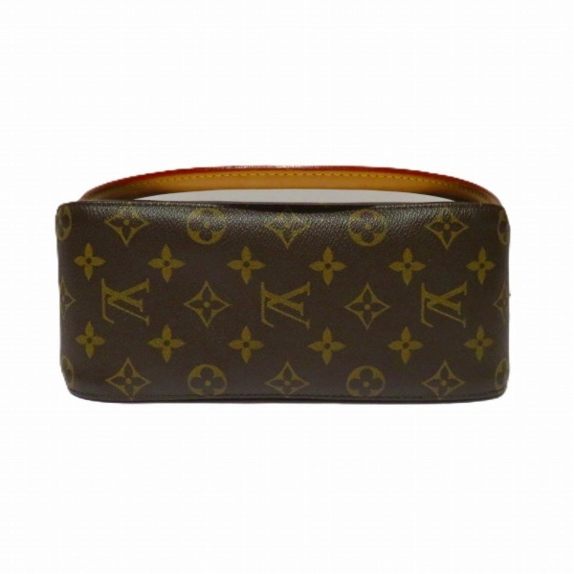 Louis Vuitton Looping, Brown, Canvas, shoulder