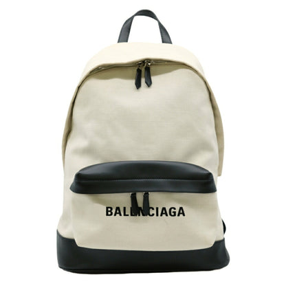 Balenciaga Explorer, White, Canvas, backpack