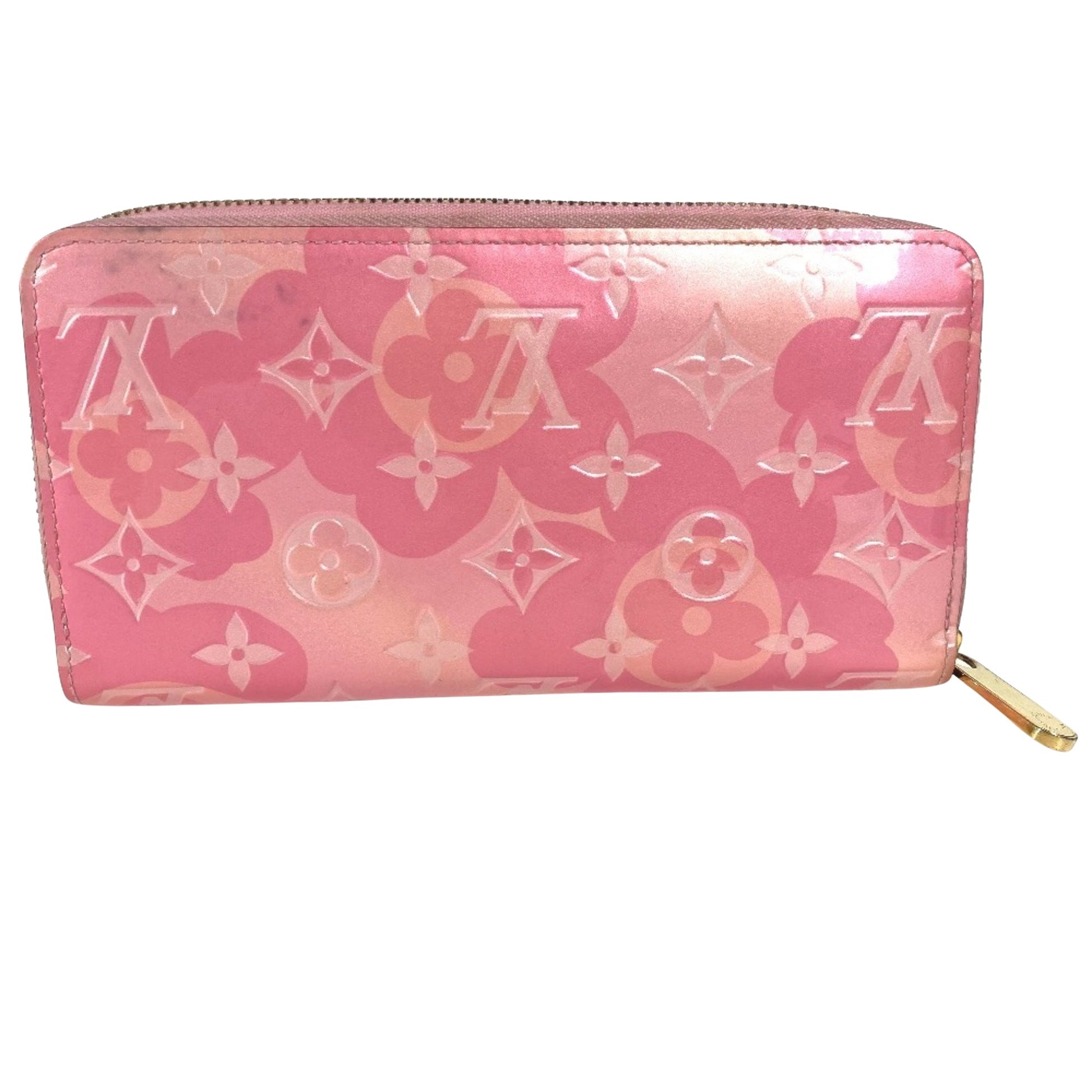 Louis Vuitton, Pink, Canvas, wallet