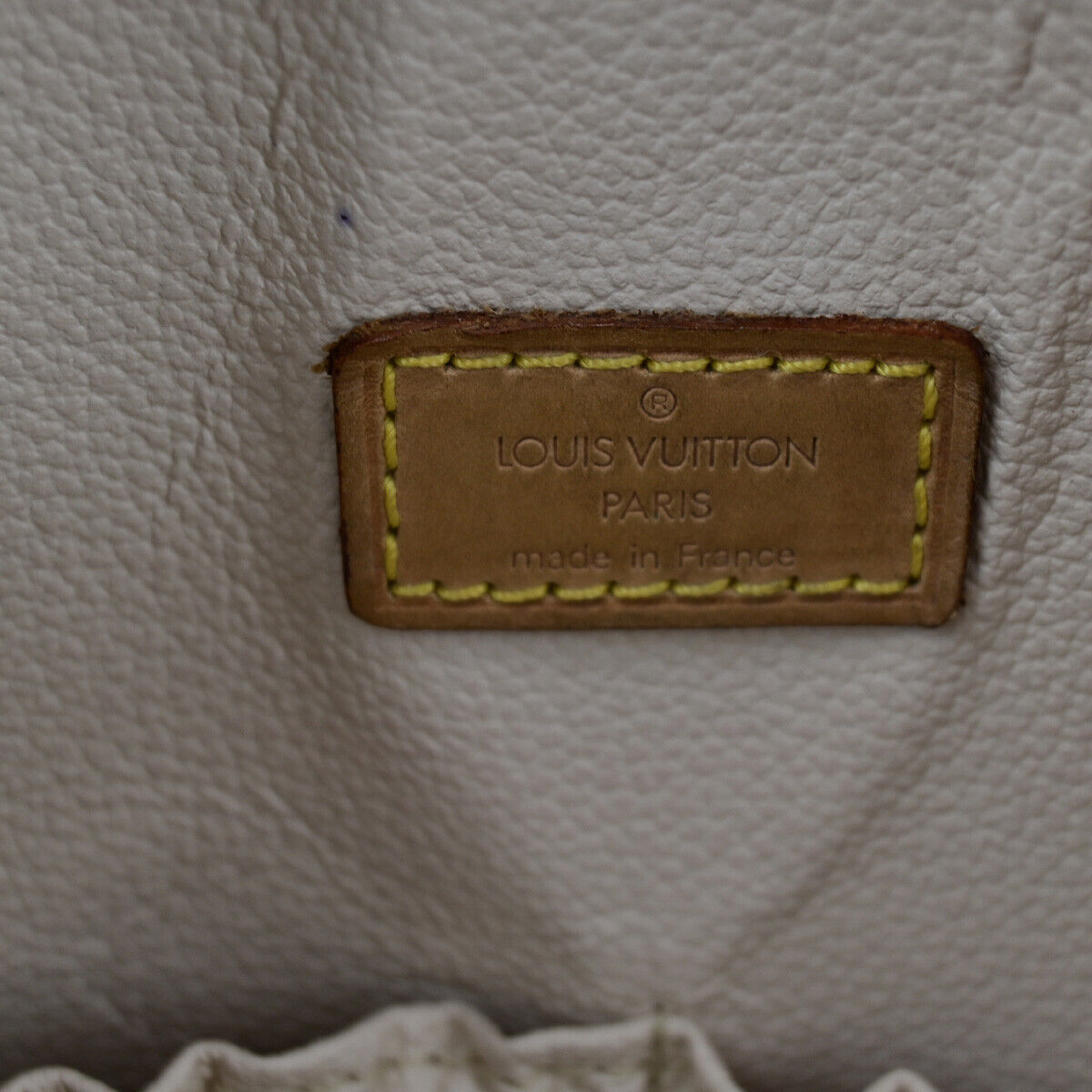 Louis Vuitton Spontini, Brown, Canvas, handbag