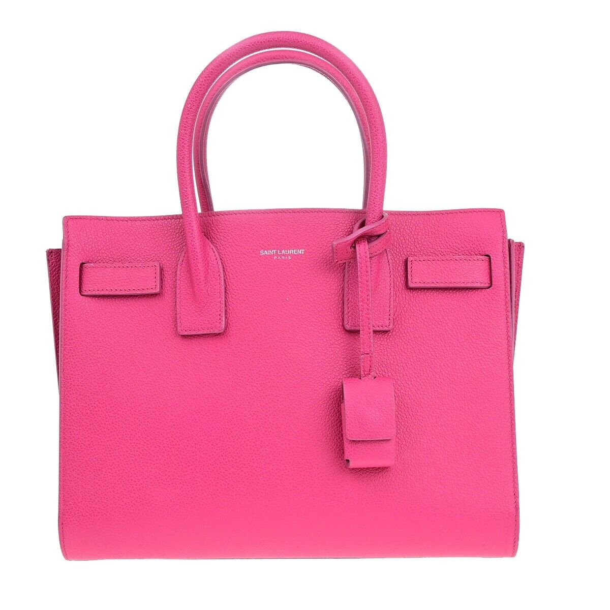 Yves Saint Laurent, Pink, Leather, handbag