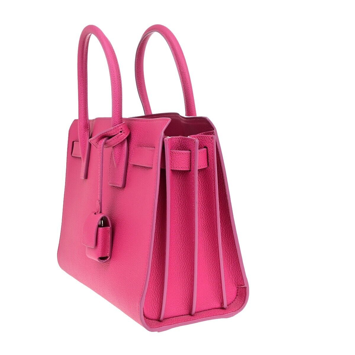 Yves Saint Laurent, Pink, Leather, handbag