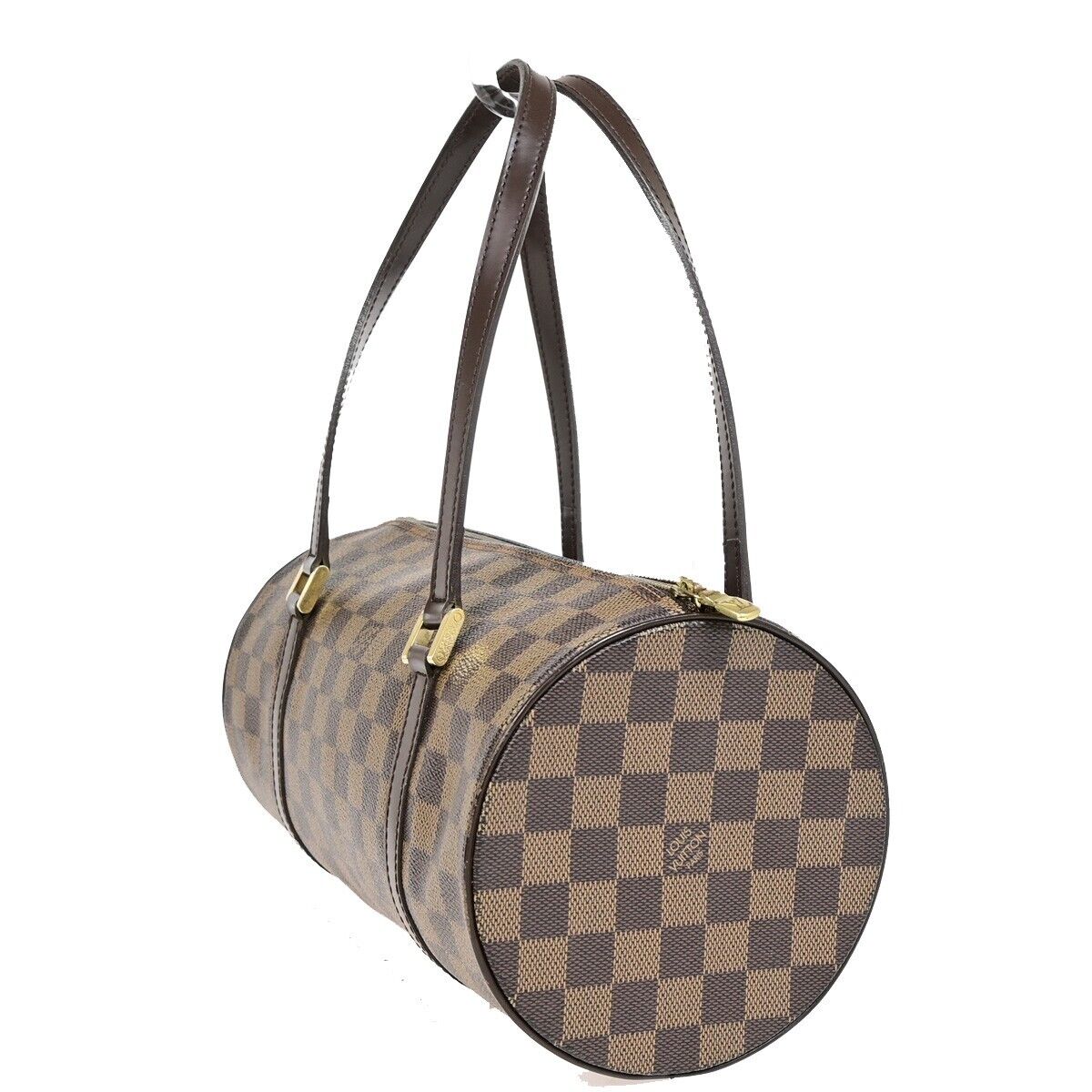 Louis Vuitton Papillon 30, Brown, Canvas, handbag