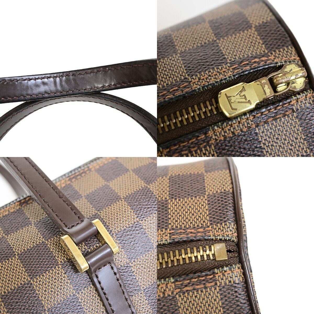 Louis Vuitton Papillon 30, Brown, Canvas, handbag