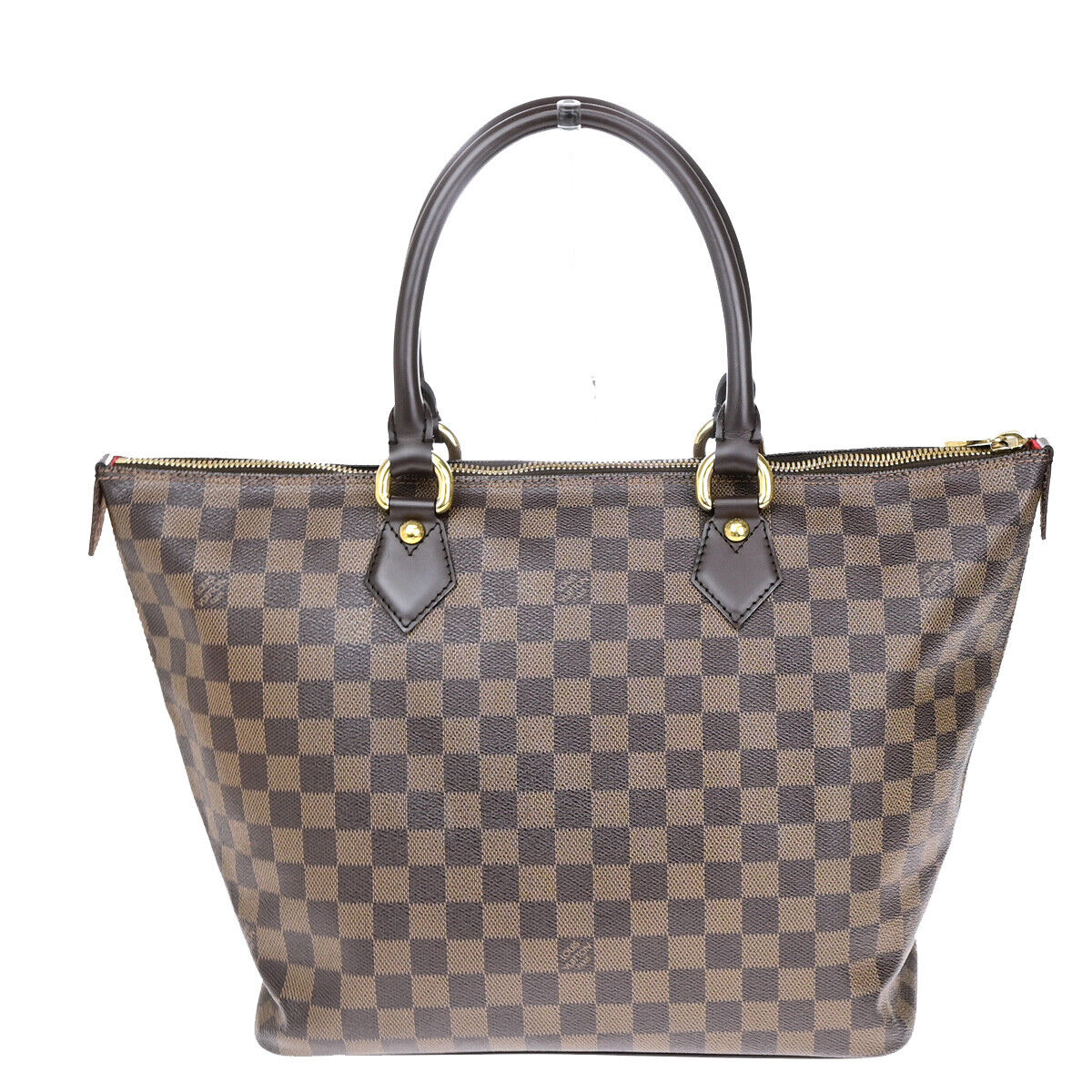 Louis Vuitton Saleya, Brown, Canvas, handbag