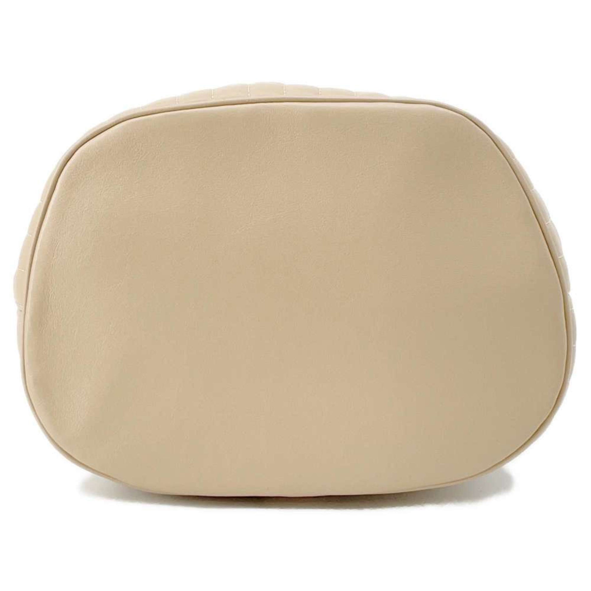 Céline C Bag, Beige, Leather, backpack