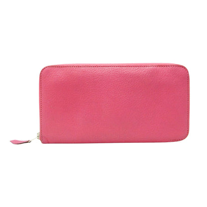 Hermès Azap, Pink, Leather, wallet