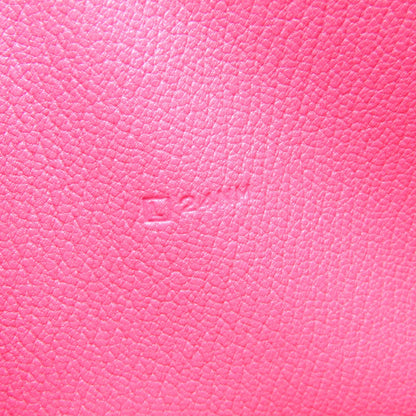 Hermès Azap, Pink, Leather, wallet