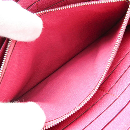 Hermès Azap, Pink, Leather, wallet