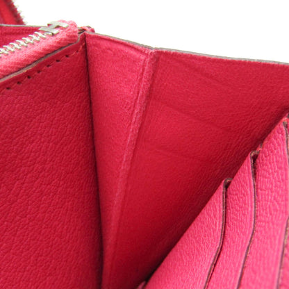 Hermès Azap, Pink, Leather, wallet