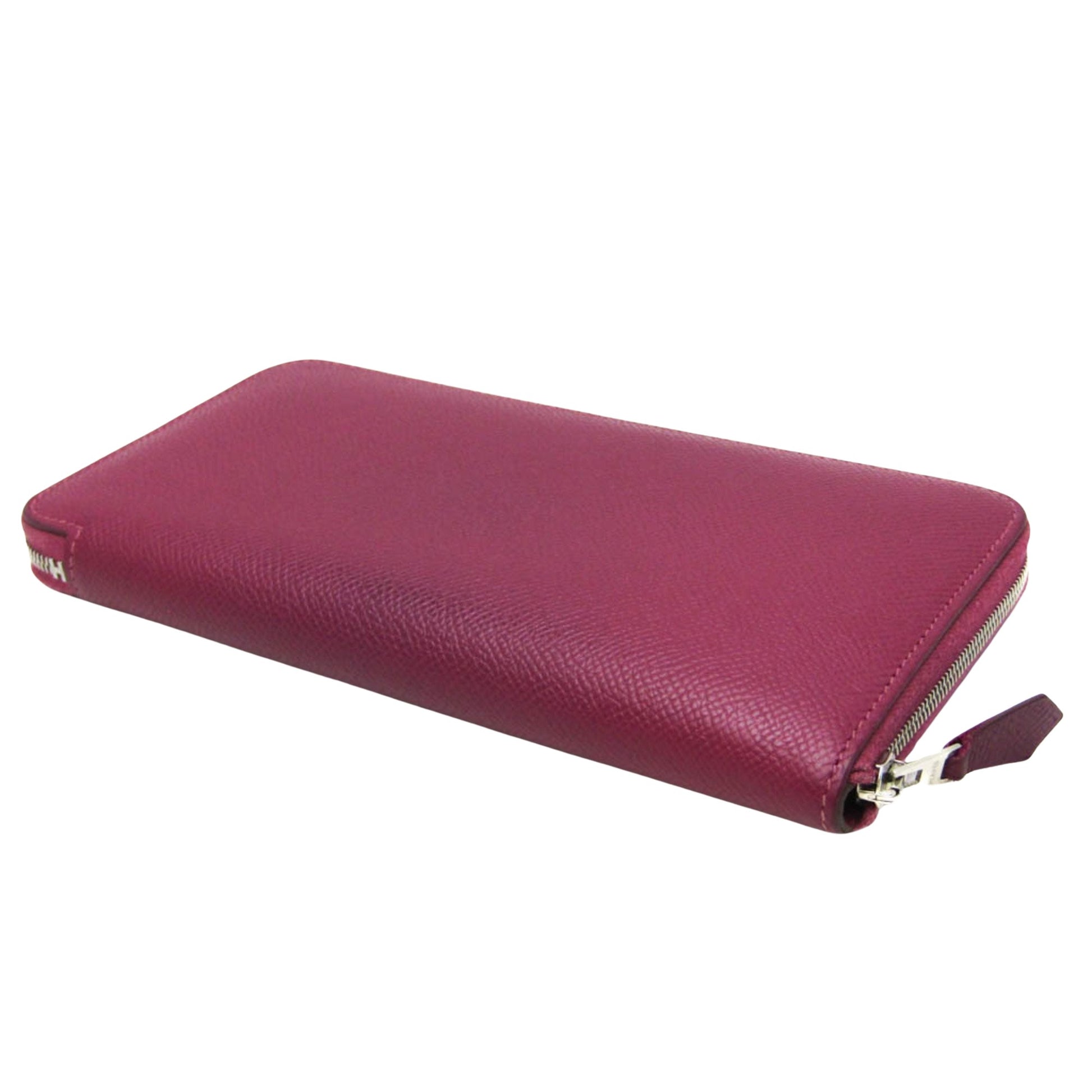 Hermès Azap, Purple, Leather, wallet