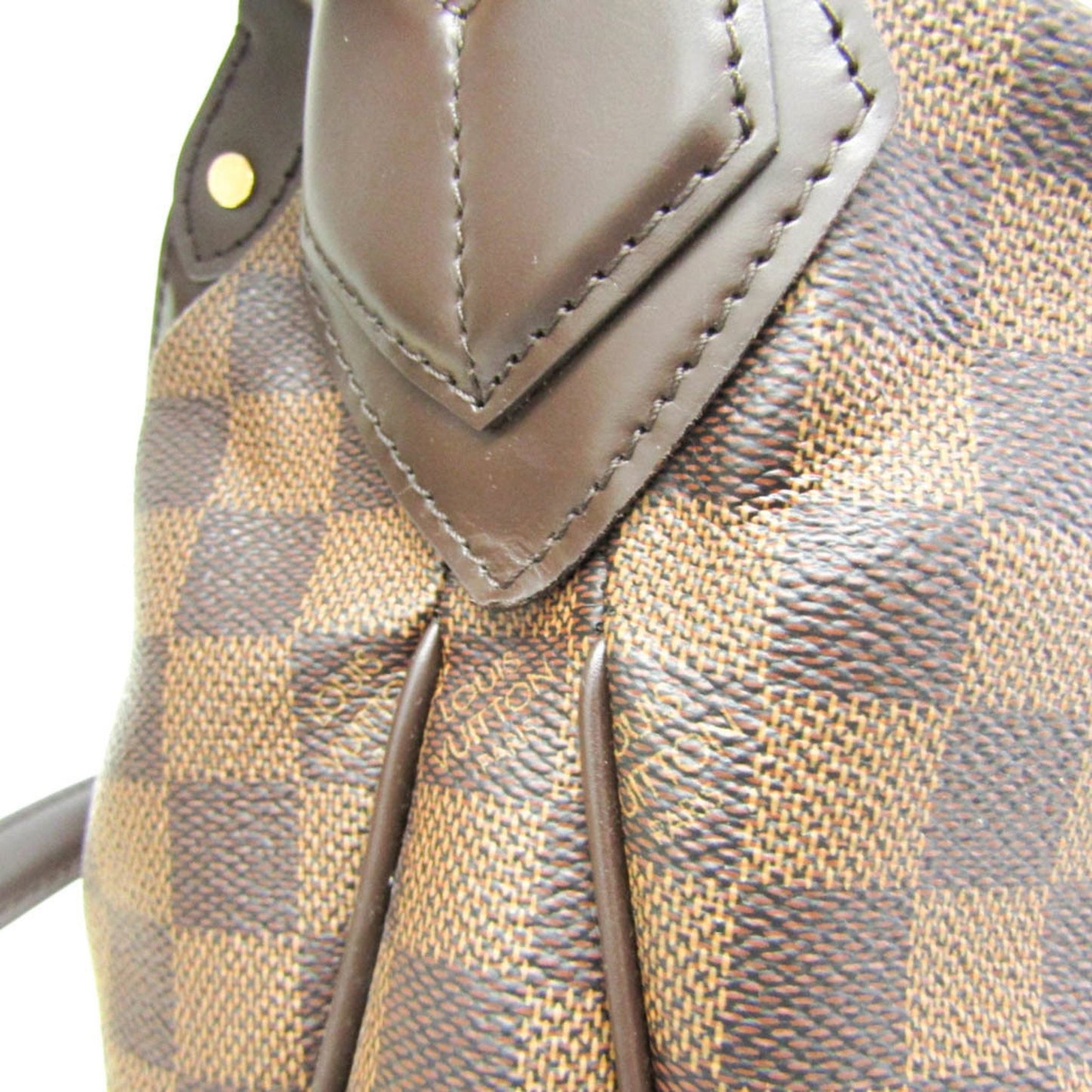Louis Vuitton Evora, Brown, Canvas, handbag