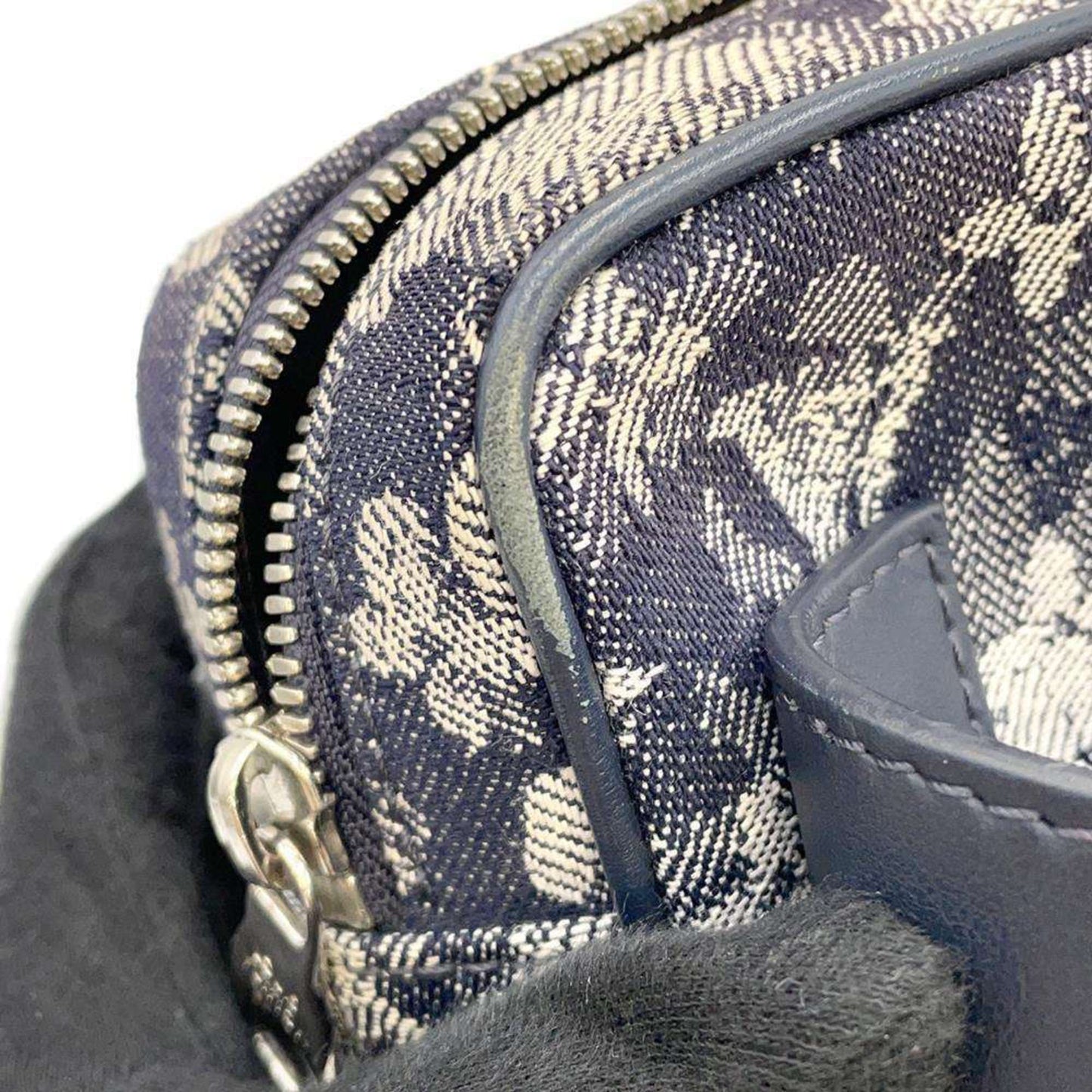 Louis Vuitton Bum bag, Navy, Canvas, clutch